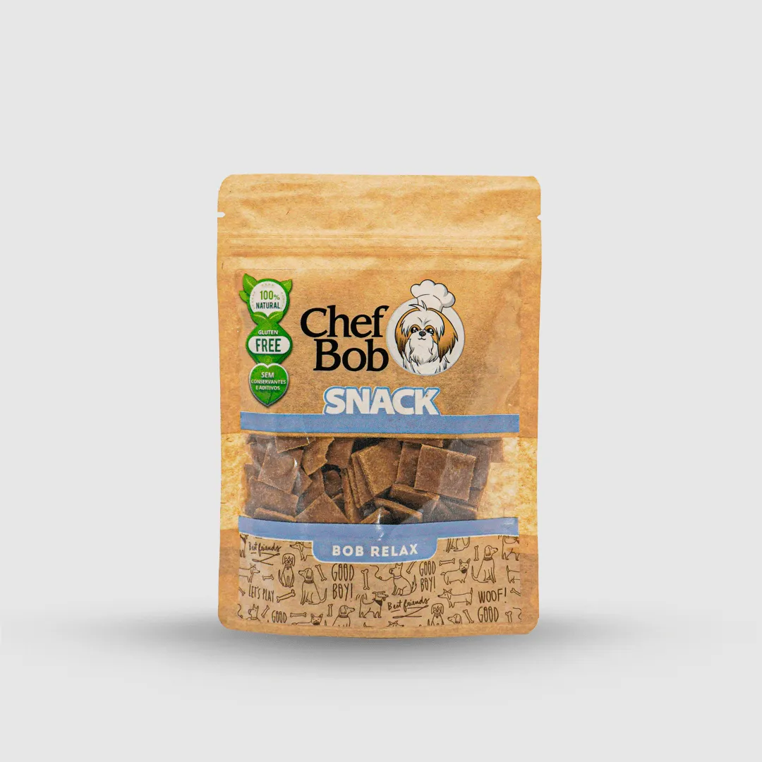 Snack Chef Bob Relax Petisco Alimentacao Natural Para Caes 65 1 Cbc8b92219b3c43ee7679fe08ad29b34